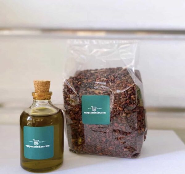 Soğuk Sıkım Siyah Üzüm Çekirdeği Yağı 100 ml (Üzüm Çekirdeği, Grape Seeds)